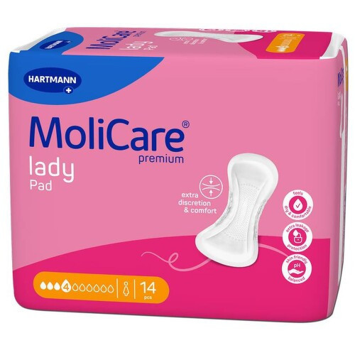 MoliCare Lady inkontinenční vložky 4 kapky 841ml 14ks