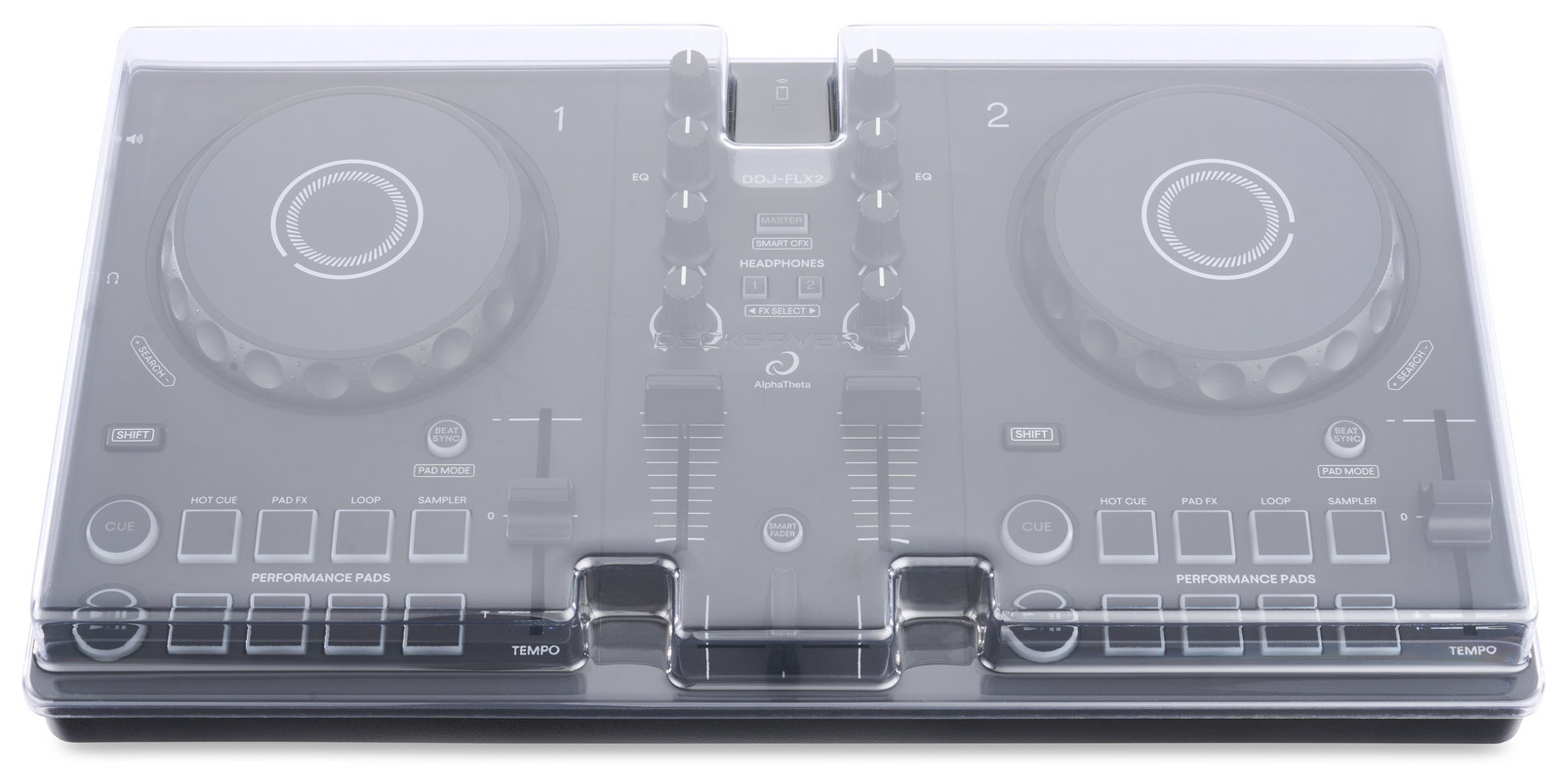 Decksaver LE ALPHATHETA DDJ-FLX2 COVER (LIGHT EDITION)