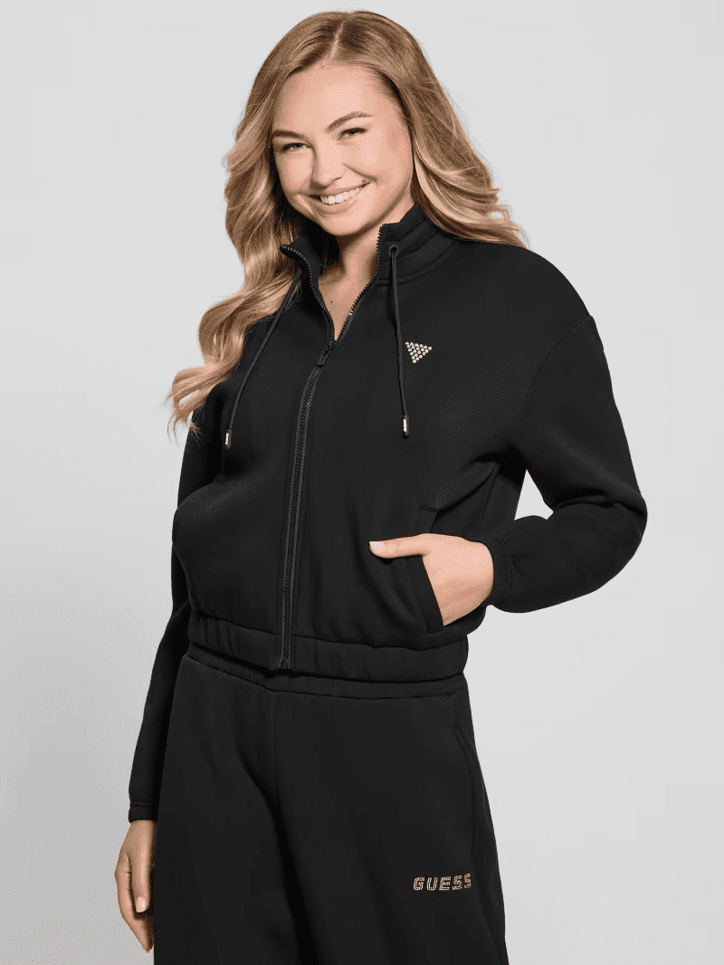Guess Cecilia Scuba Zip Sweatshirt XS