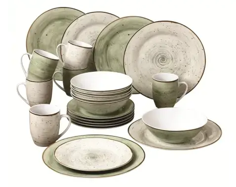 Jídelní servis (24 dílů) Pur