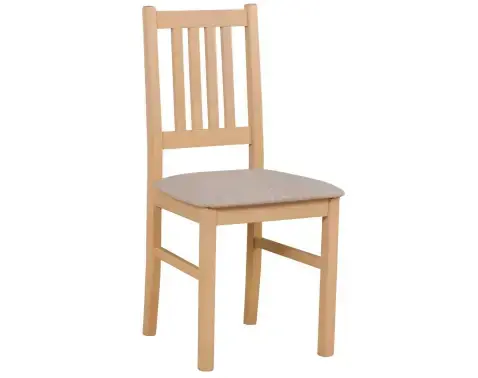 Jídelní židle Bono, dub sonoma/béžová látka