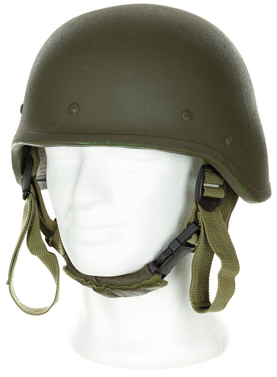 Helma kevlarová balistická přilba SEPT2 výsadkář Itálie originál použitá Velikost: 56-58