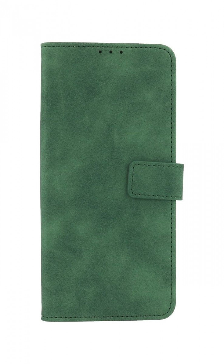 Pouzdro TopQ Tender Xiaomi Redmi Note 14 Pro+ 5G knížkové zelené 135624