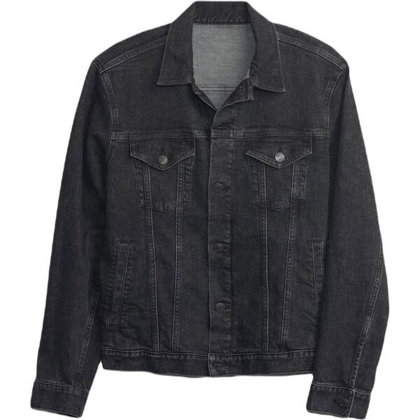 GAP V-DENIM Pánská bunda, černá, velikost