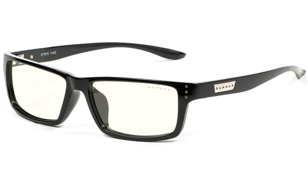 GUNNAR kancelářske/herní brýle  RIOT ONYX čirá skla BLF 35 GUNNAR focus, RIO-00109