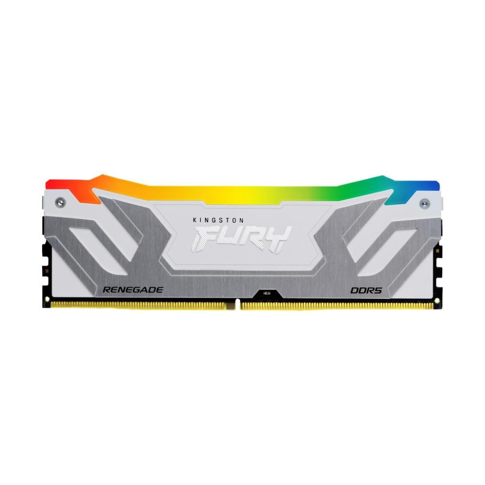 Kingston FURY Renegade DDR5 24GB 8400MHz CUDIMM CL40 XMP White RGB, KF584CU40RWA-24