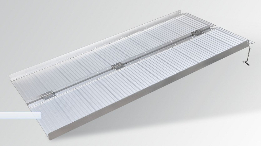 AHProfi Přenosná skládací rampa pro invalidní vozíky, 92 cm - WR013FT