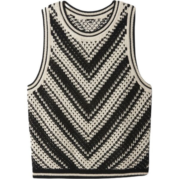 GAP SL CROCHET Dámský top, černá, velikost
