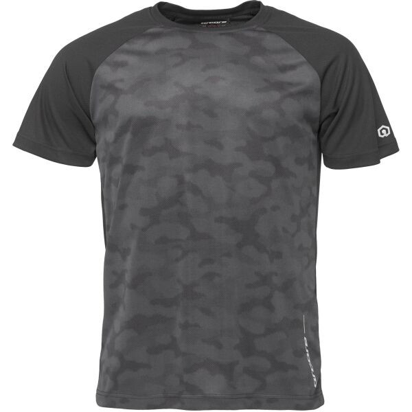 Arcore TISAM Pánské běžecké triko, černá, velikost