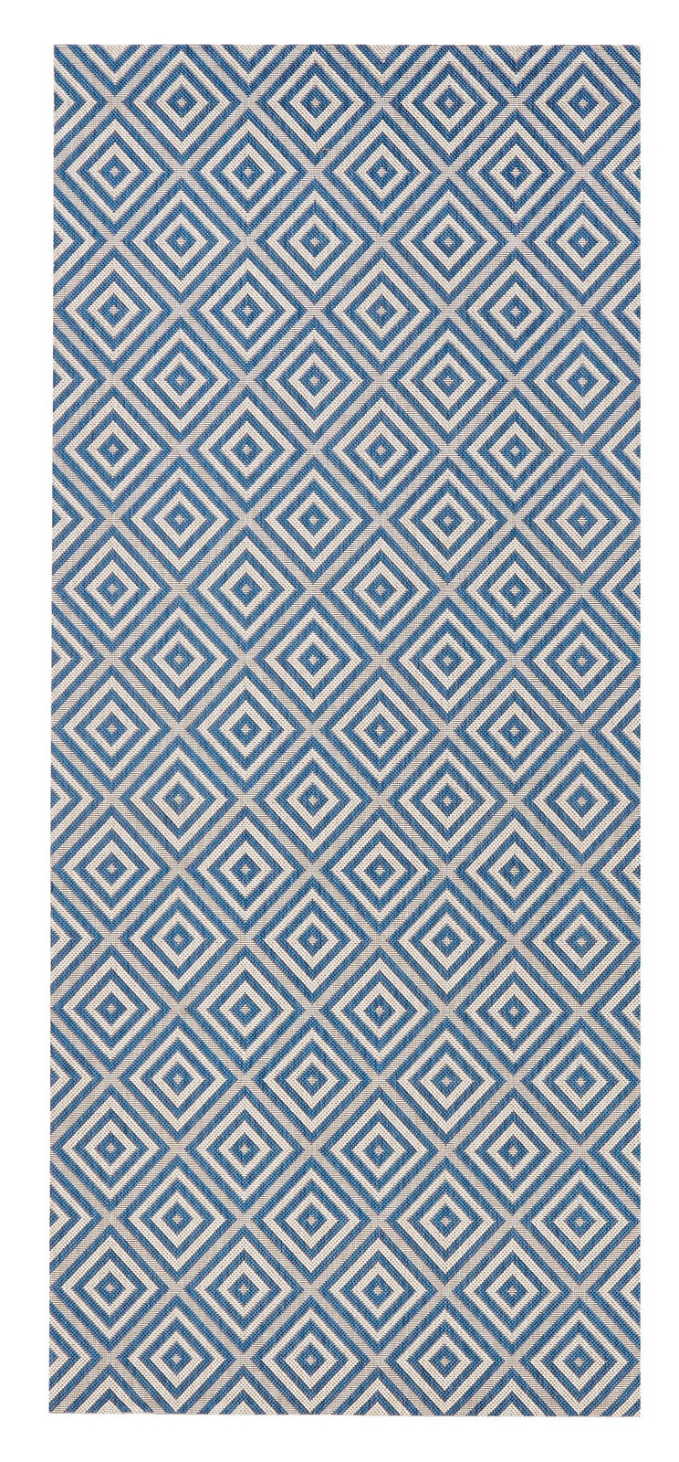 Běhoun Meadow 102468 Blue – na ven i na doma - 80x200 cm Hanse Home Collection koberce