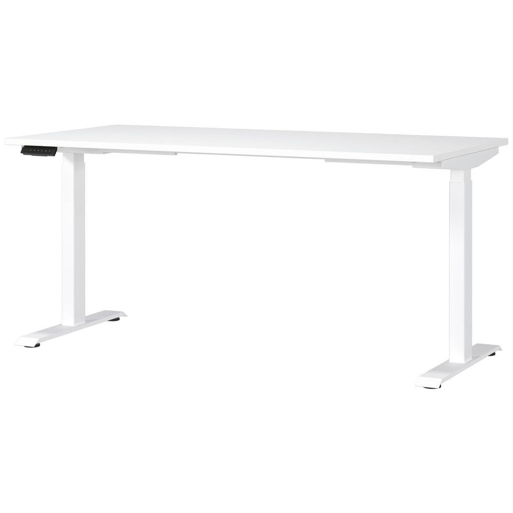 Novel PSACÍ STŮL, bílá, 160/80/72-118 cm