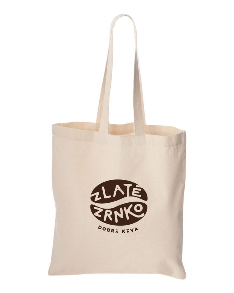 Zlaté Zrnko - Bavlnená taška s dlhými uchy