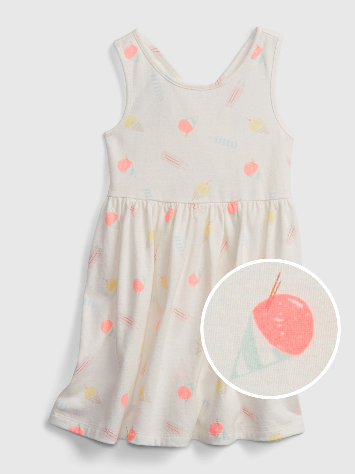 GAP Dětské šaty back sk8r dress - Holky