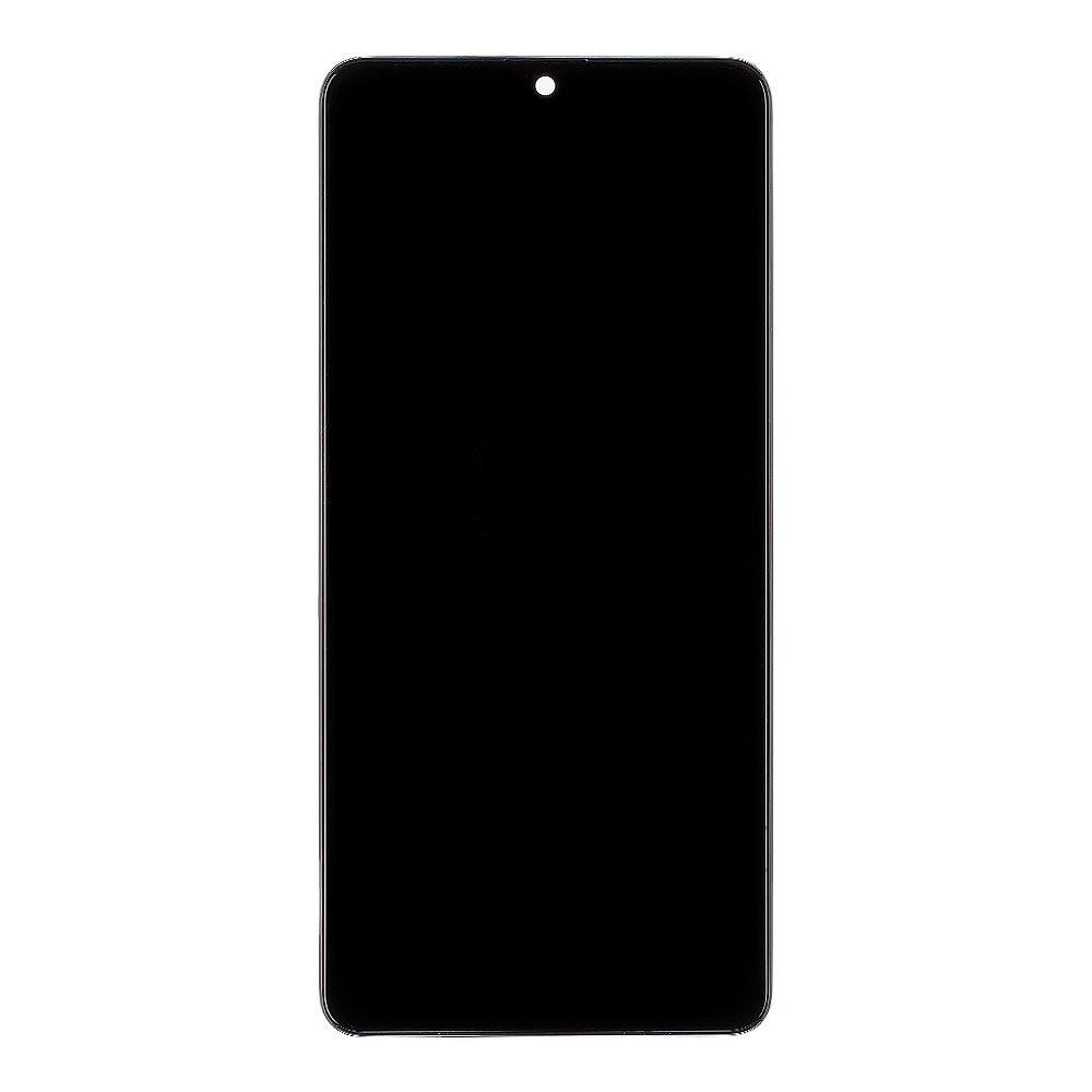 LCD display + Dotyk + Přední Kryt pro Samsung A415 Galaxy A41 Black (Incell)