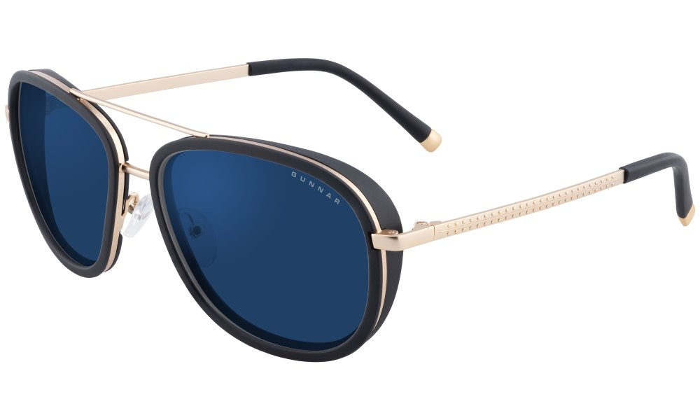 GUNNAR kancelářske/herní brýle  DUME GOLD sluneční skla BLF 90 NATURAL focus, DME-02711