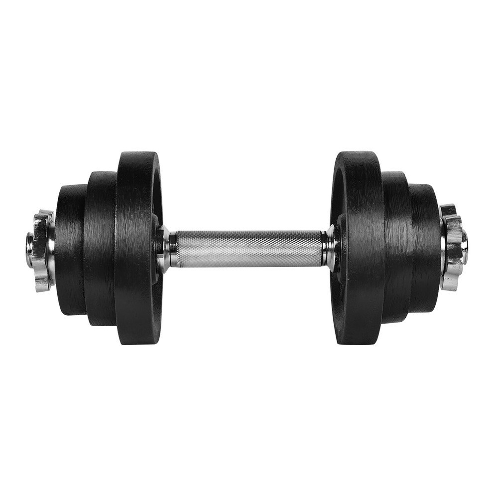 Činka nakládací LIFEFITAngular jednoruční 12 kg, 30mm tyč/6x kotouč