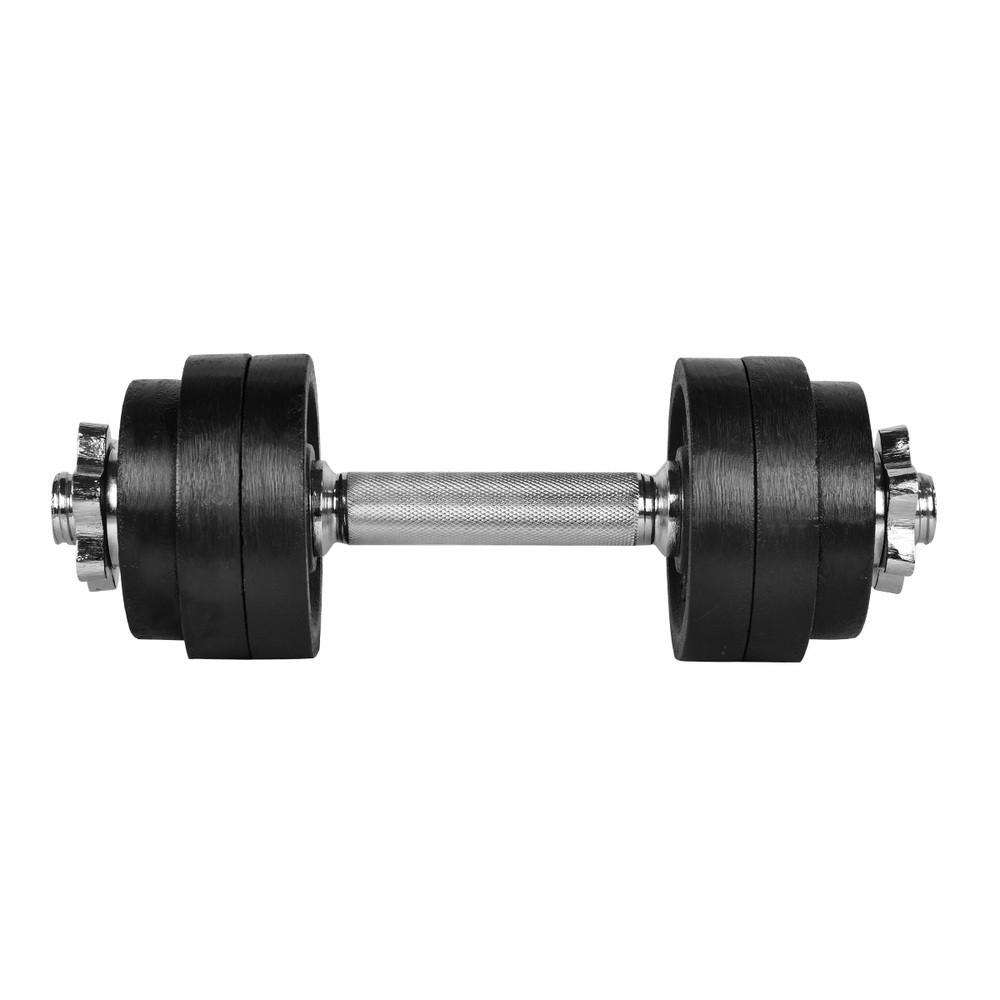 Činka nakládací LIFEFITAngular jednoruční 10 kg, 30mm tyč/6x kotouč