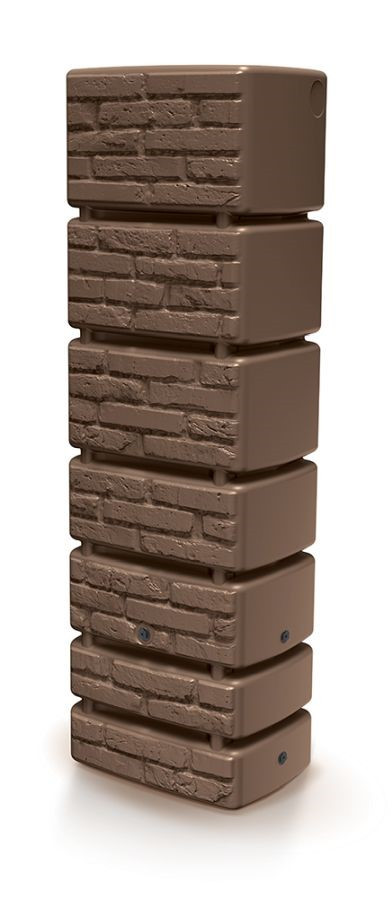 Sud Prosperplast TOWER BRICK 350 l hnědý