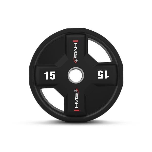 HMS Olympijský polyuretanový kotouč TPC15 15 kg