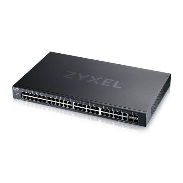 Zyxel XGS1935-52, 52portový inteligentní spravovaný přepínač, 48x gigabitový měděný a 4x 10G SFP+, hybridní režim, samostatný nebo NebulaFlex Cloud, XGS1935-52-EU0101F