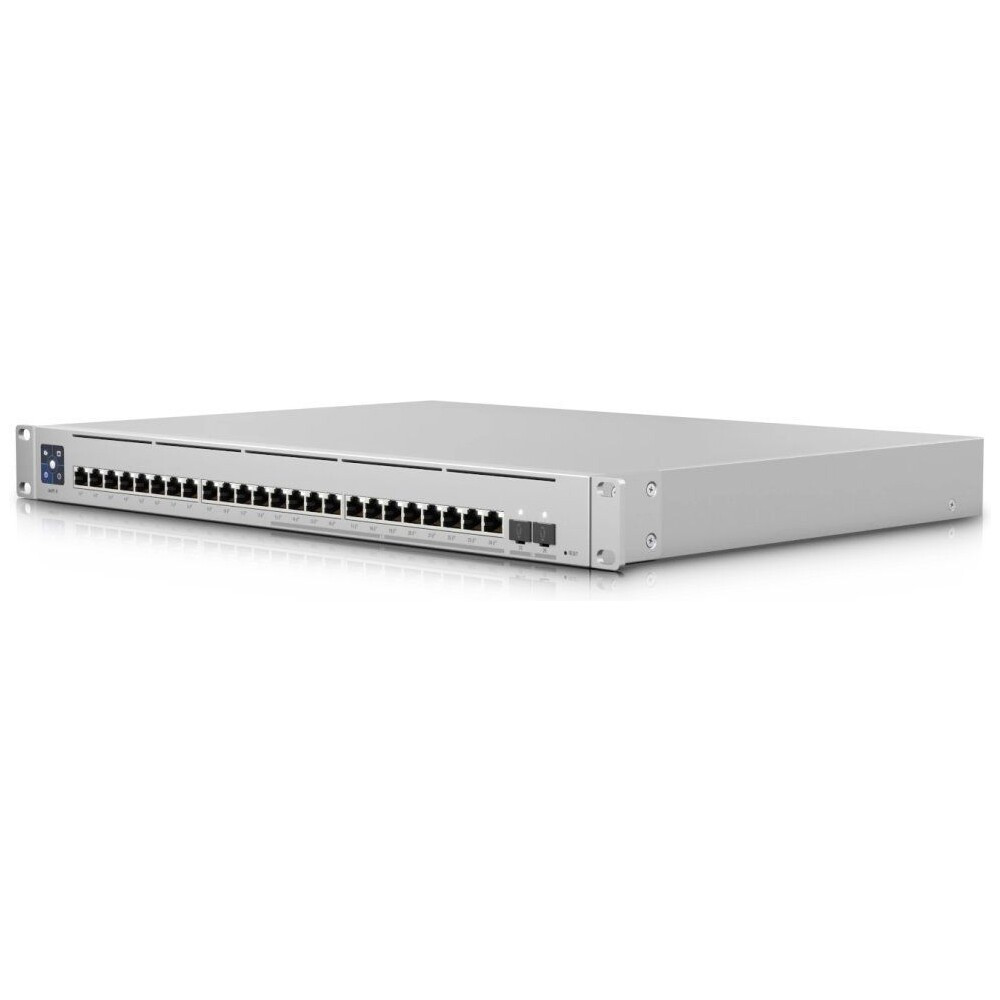 Ubiquiti UniFi Switch Enterprise 24 PoE - 12x 2.5Gbit RJ45, 12x 1Gbit RJ45, 2x SFP+ port, PoE 802.3af/at (PoE bud. 400W), USW-Enterprise-24-PoE