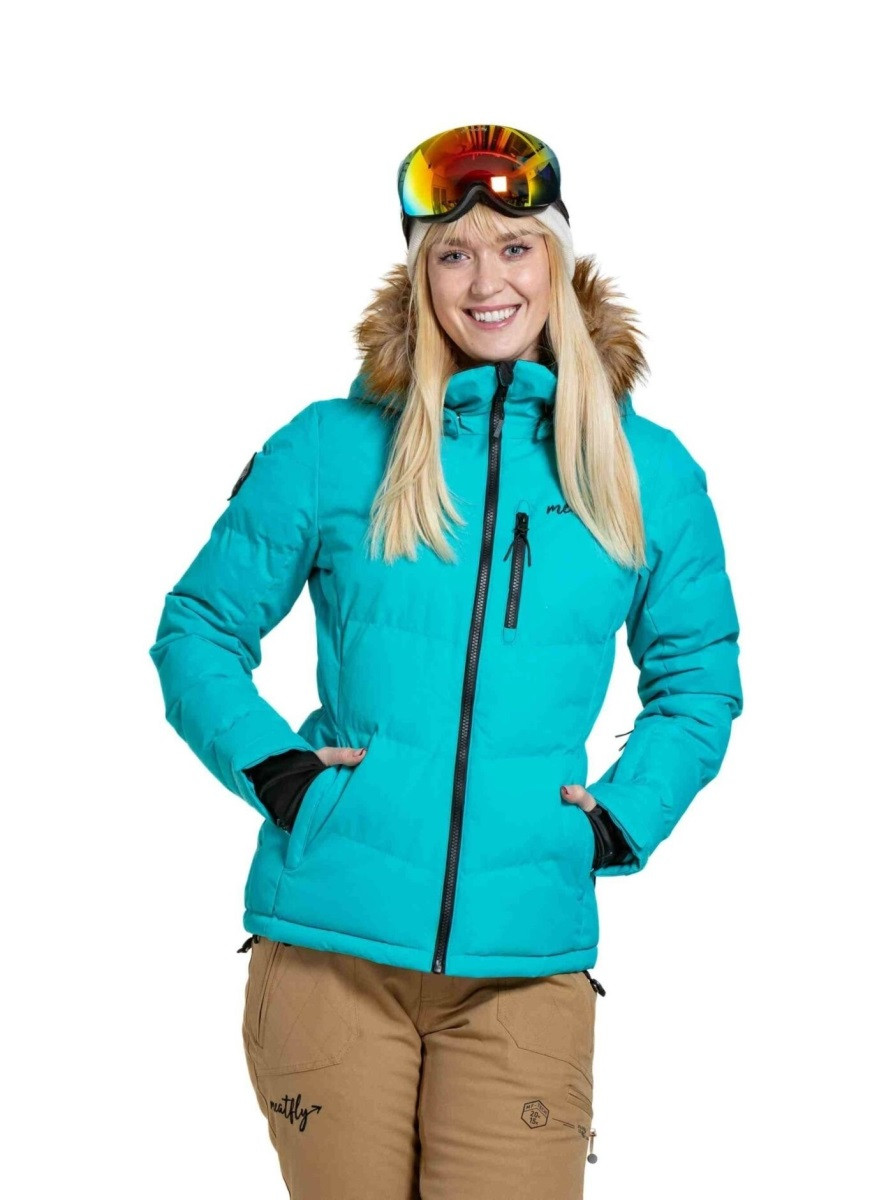 Dámská snb & ski bunda meatfly bonie tyryksová s