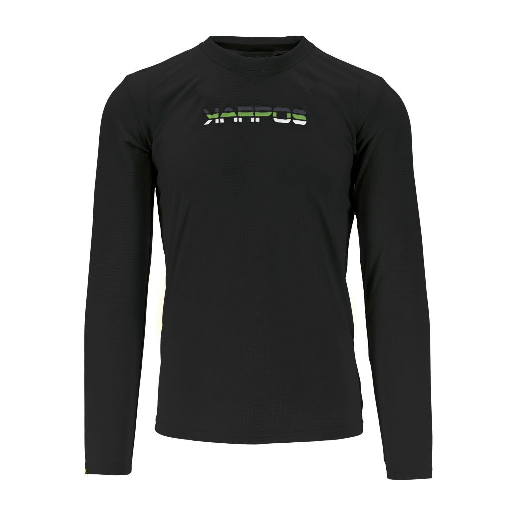 KARPOS Loma Jersey Ls, Black/Jasmine Green velikost: M