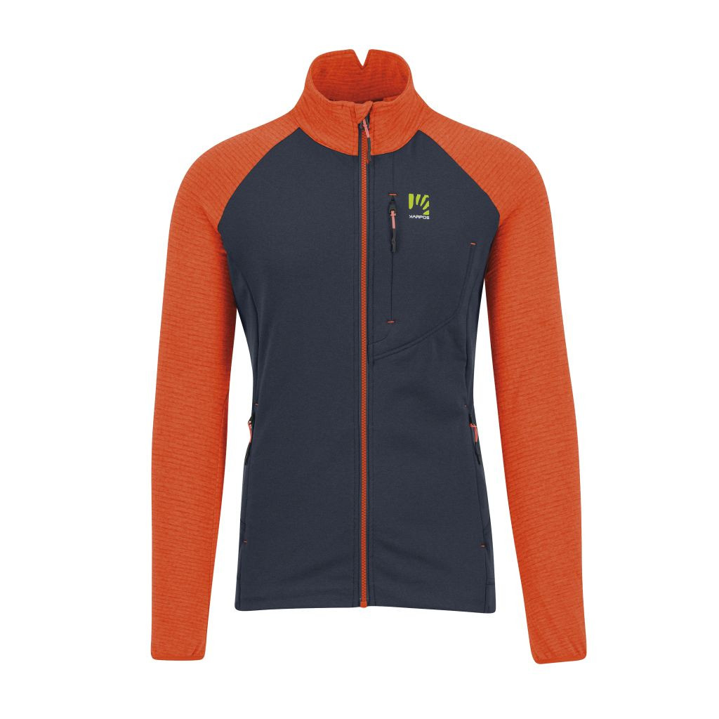 KARPOS Pizzocco Evo Full-Zip Fleece, Outer Space/Scarlet Ibis velikost: L