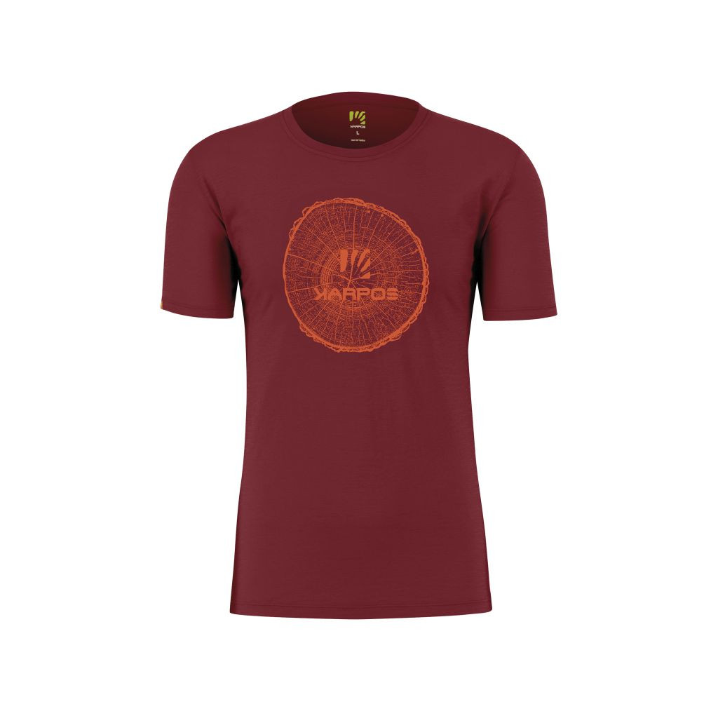 KARPOS Anemone Evo T-Shirt, Pomegranate/Scarlet Ibis velikost: L