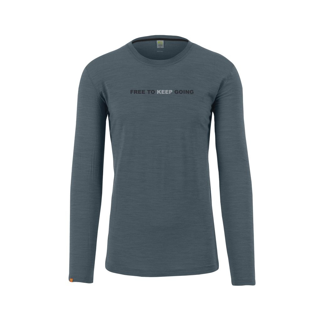 KARPOS Coppolo Merino Ls, Dark Slate velikost: L