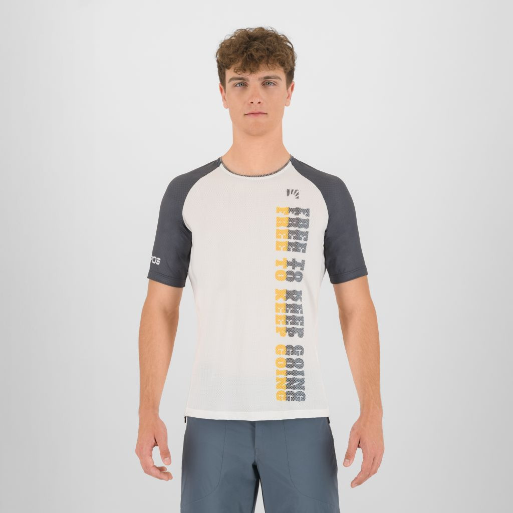 KARPOS Moved Evo Jersey, Bright White/Vulcan velikost: L