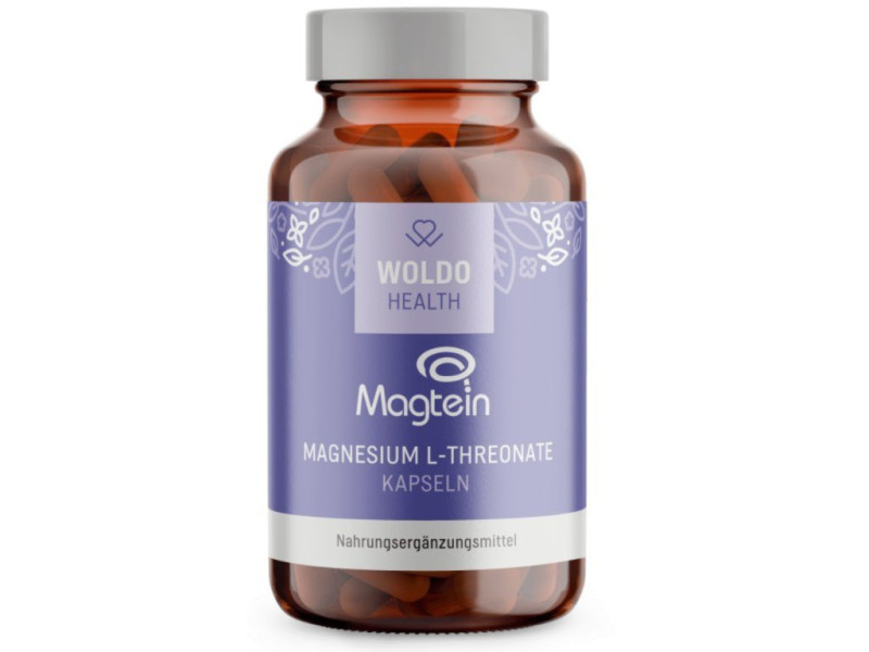 Woldohealth Magtein® Hořčík L-Treonát 90 kapslí - Woldohealth