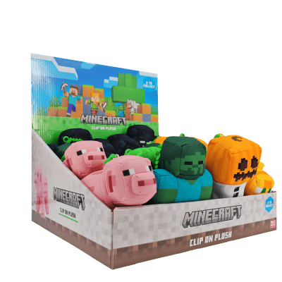 Minecraft plyšový přívěšek 1 ks