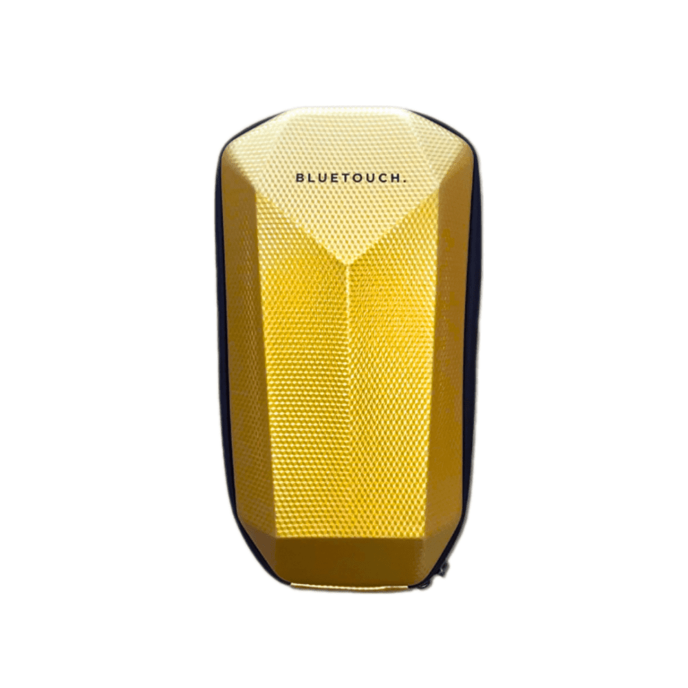 Voděodolný batoh BlueTouch na řídítka pro elektrokoloběžky; zlatý, objem 4 l