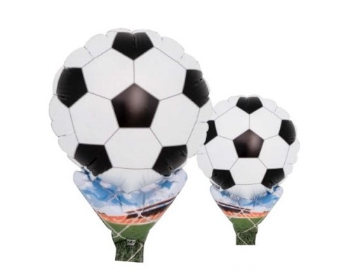 Balónek fotbal 10 cm x 15 cm