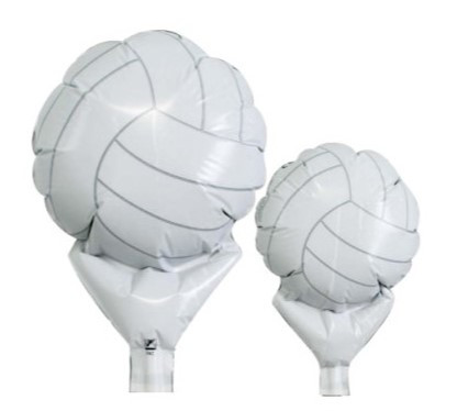 Balónek volejbal 10 cm x 15 cm