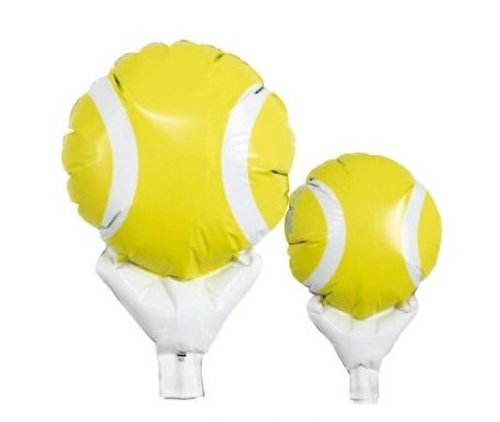 Balónek tenis 10 cm x 15 cm