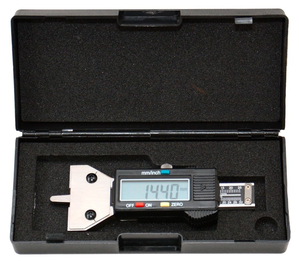 Digitální hloubkoměr pro měření dezénu pneumatik - Genborx