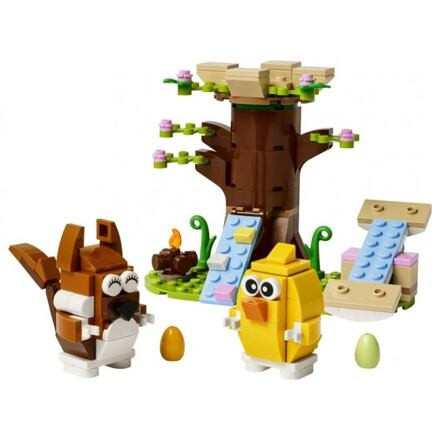 LEGO® Iconic 40709 Jarní hřiště pro zvířátka