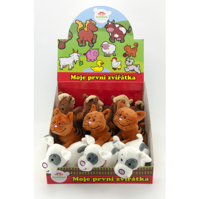 Zvířátko plyš 18-20 cm - Koníček