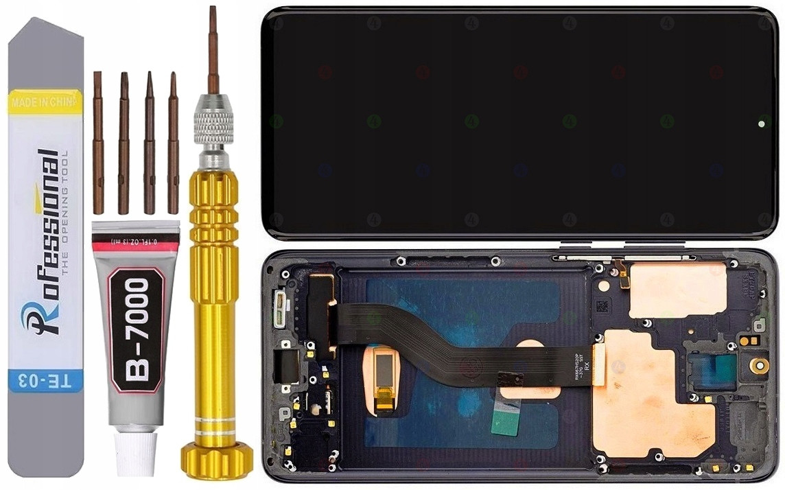 Displej Pro Samsung Galaxy S20 Plus 4G 5G G985 G986 Oled LCD +rámeček