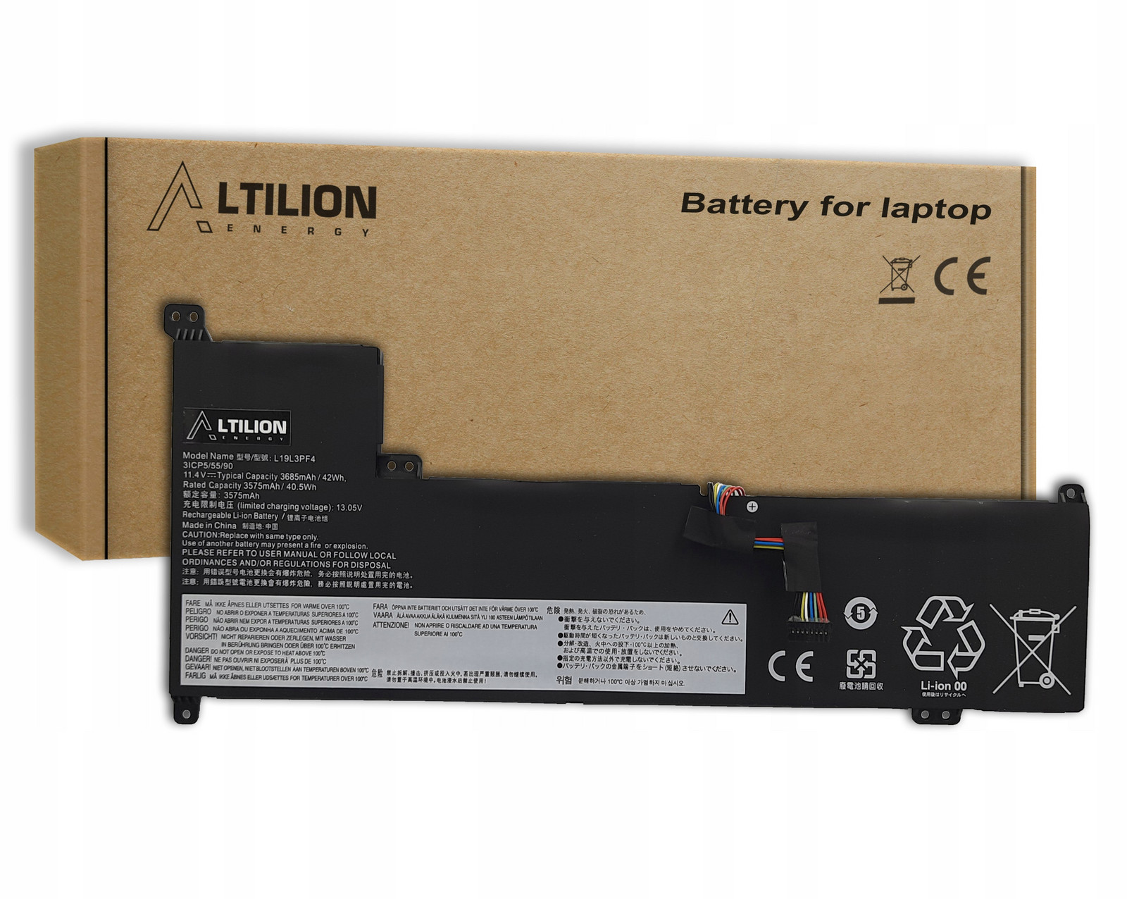 Baterie L19L3PF4 L19C3PF6 Lenovo IdeaPad 3-17ADA05 3-17ARE05 3-17IML05