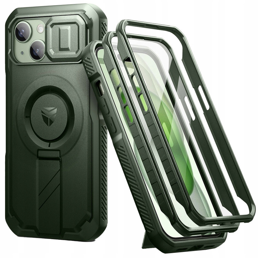 Pouzdro Dexnor Pro Iphone 15 S Rychlým Pro Magsafe Stojánek Ochrana Fotoaparátu