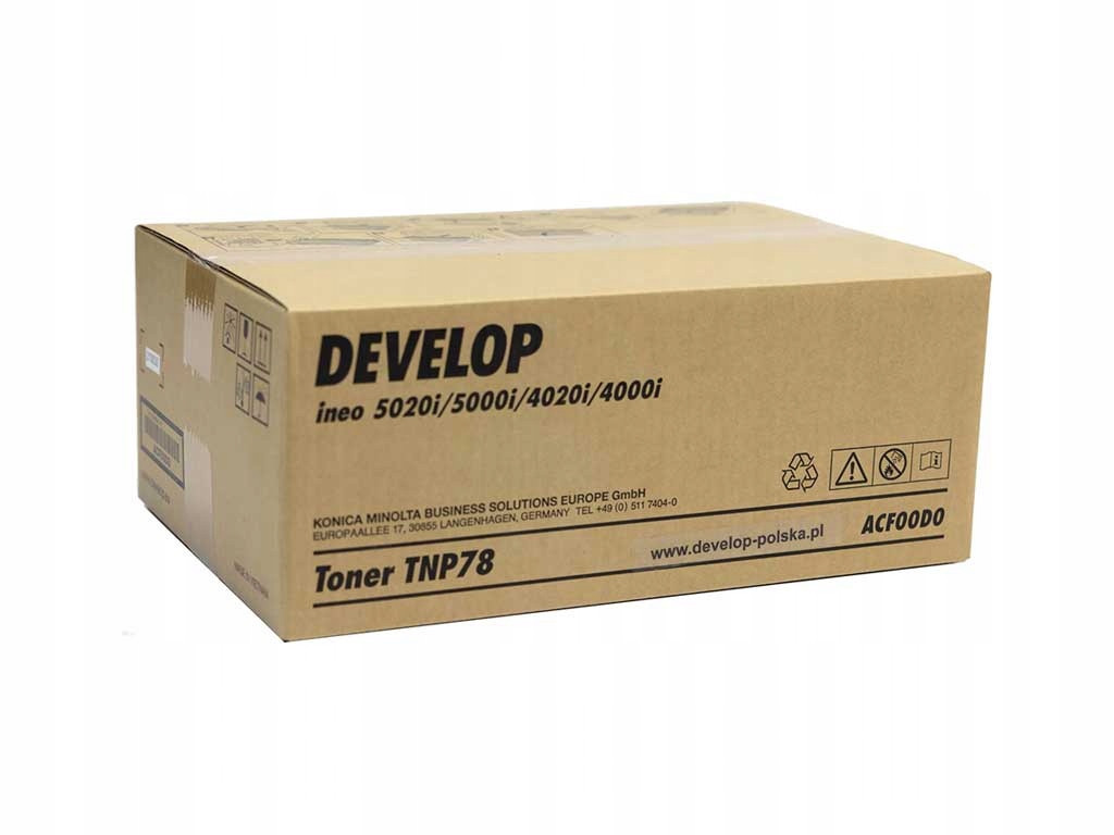 Develop toner TNP-78 ACF00D0 až Develop ineo 4000i 4020i