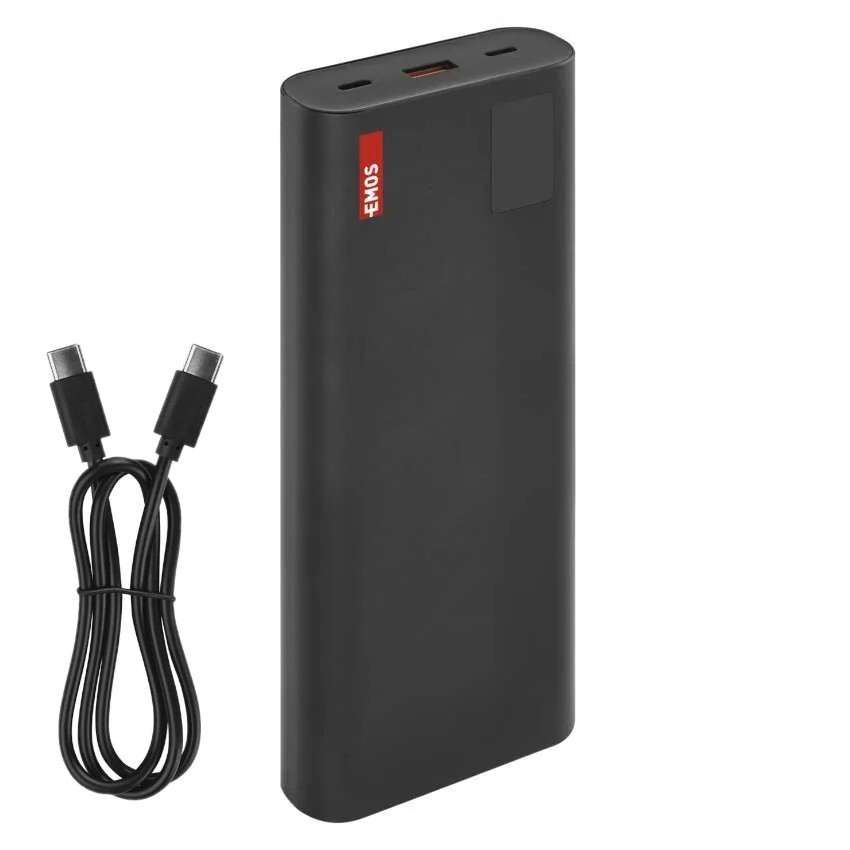Powerbanka pro telefony a notebooky Usb-c 27 000 mAh 100W Pd černá B0561B