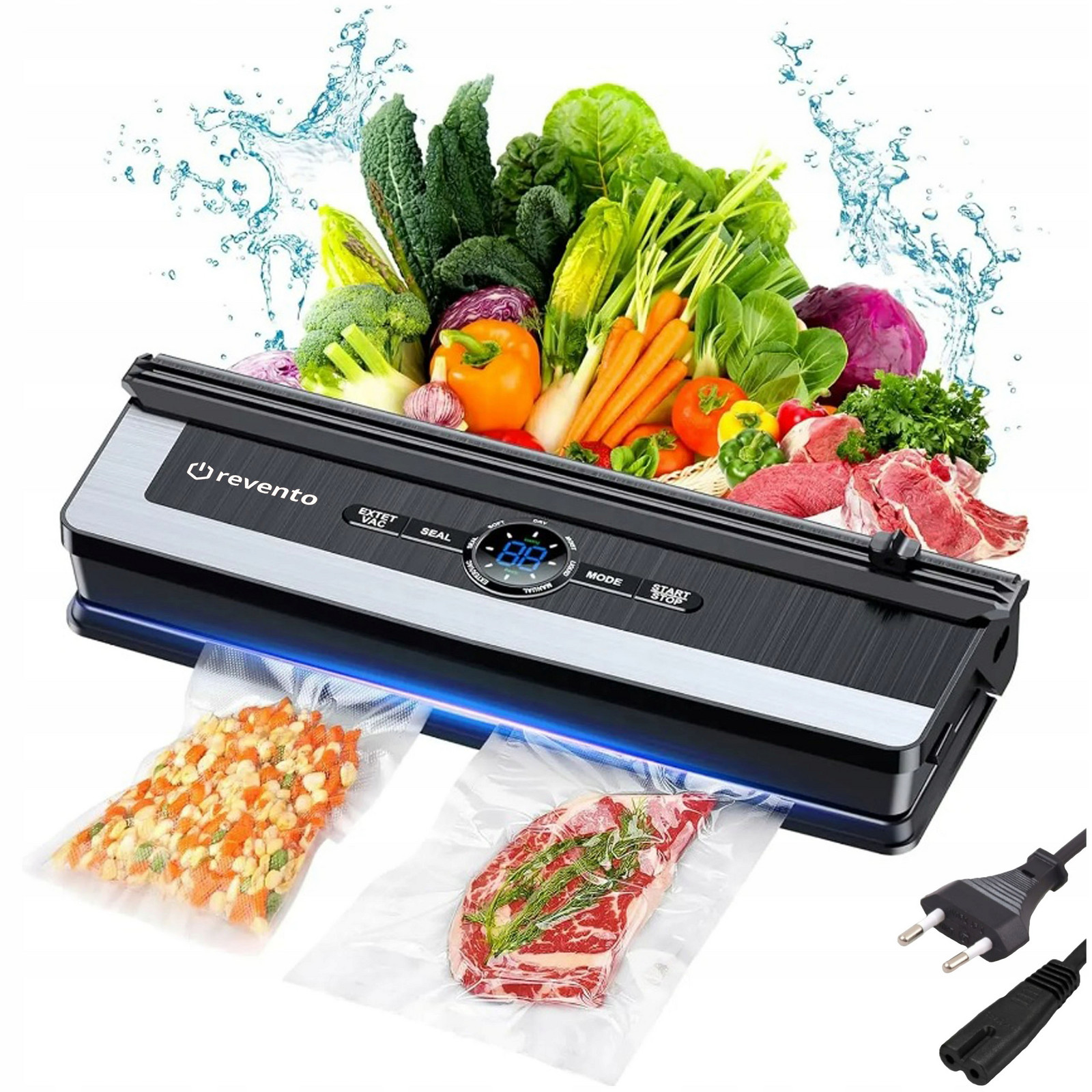 Vakuová Svářečka Potravin Sáčky Vakuová Balička Fólií