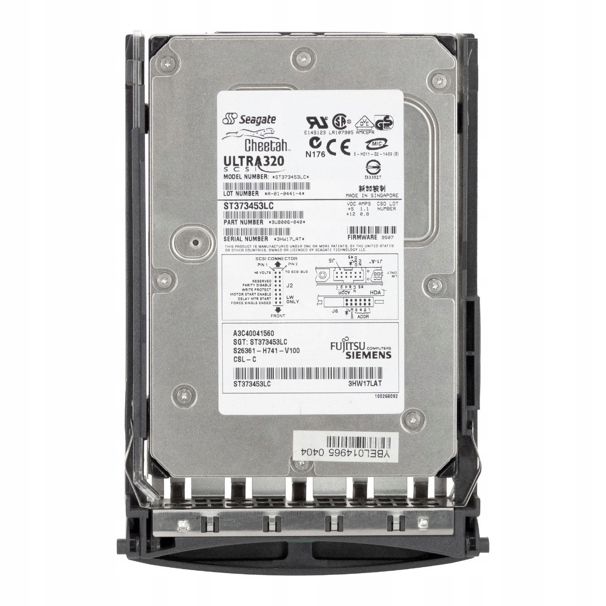 Fujitsu A3C40041560 72GB 15K Scsi U320 3,5'' ST373453LC