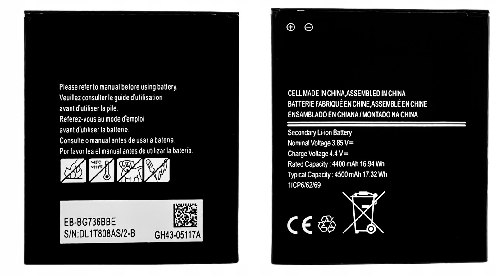 Nová baterie Akumulátor EB-BG736BBE pro telefon Samsung Galaxy Xcover 6 Pro
