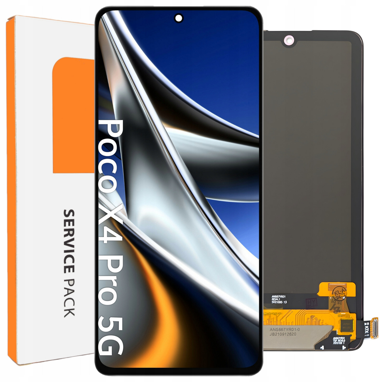 Originální Service Pack LCD Displej Pro Xiaomi Poco X4 Pro 5G