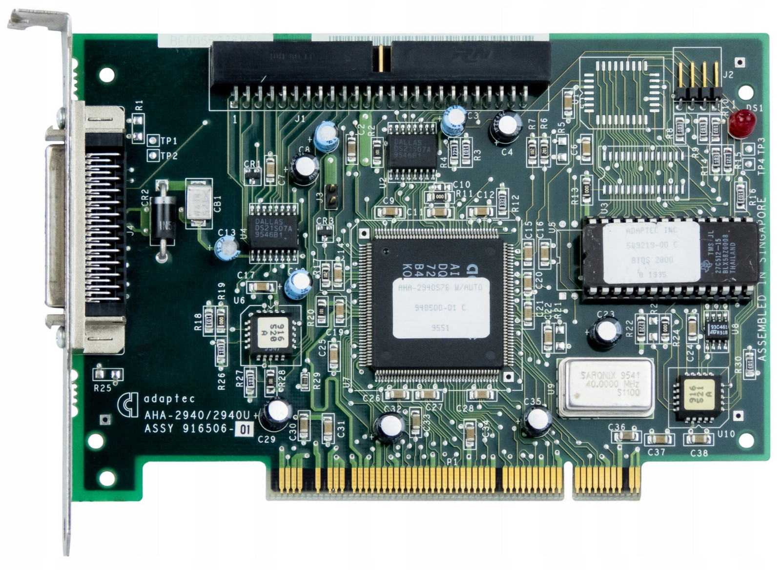 Adaptec AHA-2940S76 Hostitelský Řadič Scsi Pci